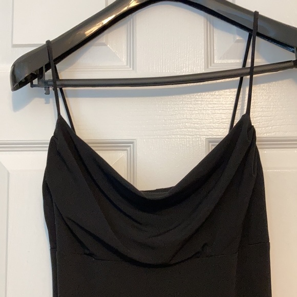 Black and Magenta Dress - Picture 2 of 5